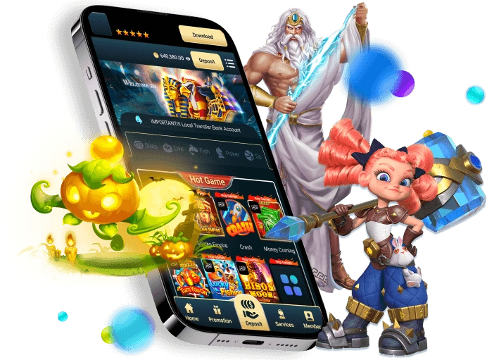 Màn hình game slot video hiện đại